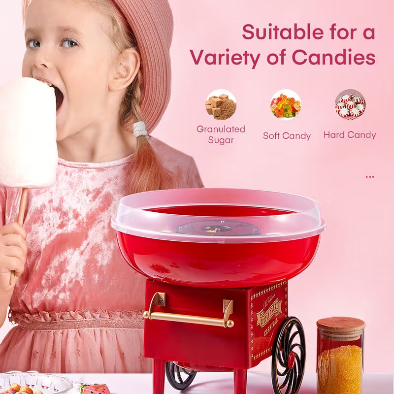 Mini Cotton Candy Machine Kit – Vintage Candy Floss Maker