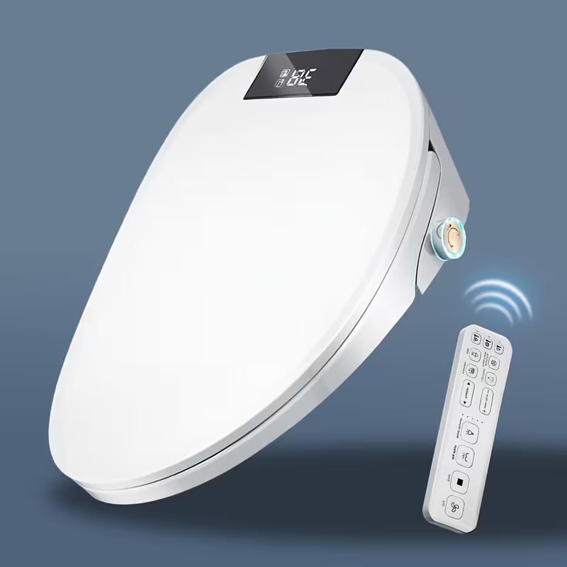 Bidet Toilet Seat with Warm Water & Air Dryer