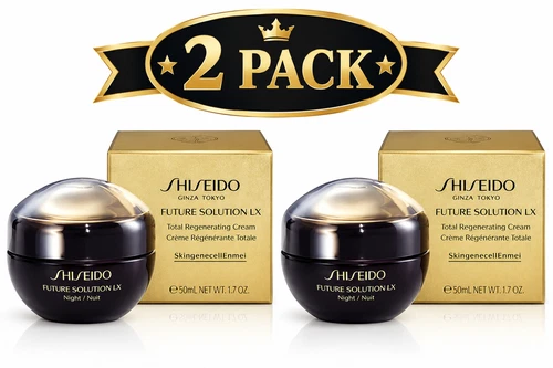 Shiseido Future Solution LX Total Regenerating Cream – 2 Pack, 1.7 oz / 50 ml Each