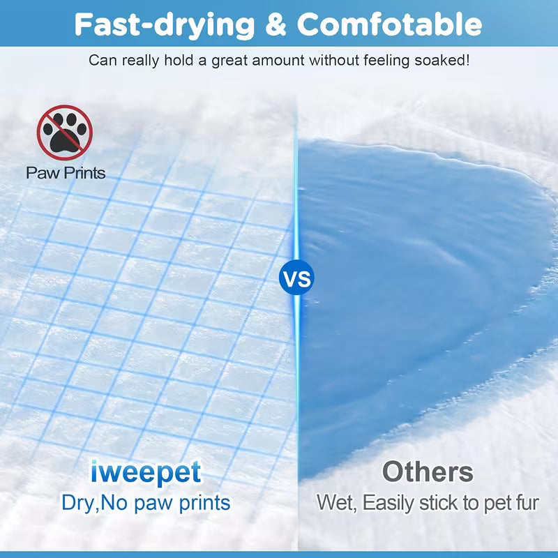 XXXL 8-Layer Super Absorbent Dog Pee Pads – Leak-Proof