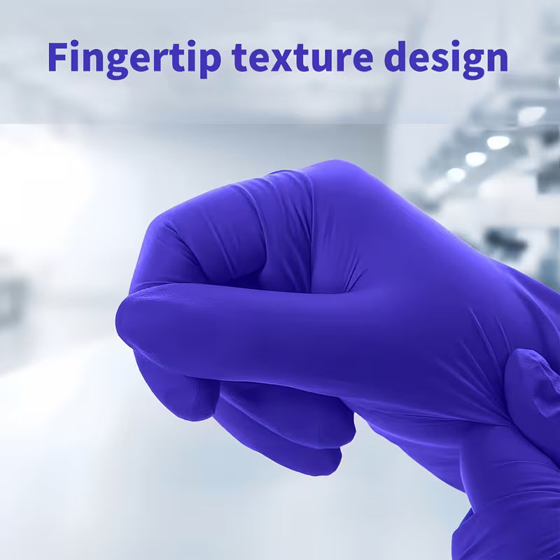 500PCS Nitrile Disposable Gloves – Powder & Latex Free