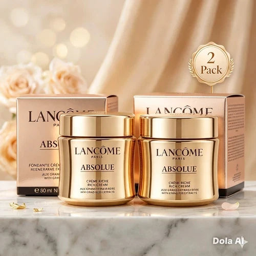 Lancôme Absolue Soft Cream 60ml 2.0oz Anti-Aging Duo Sealed Pack of 2 NIB