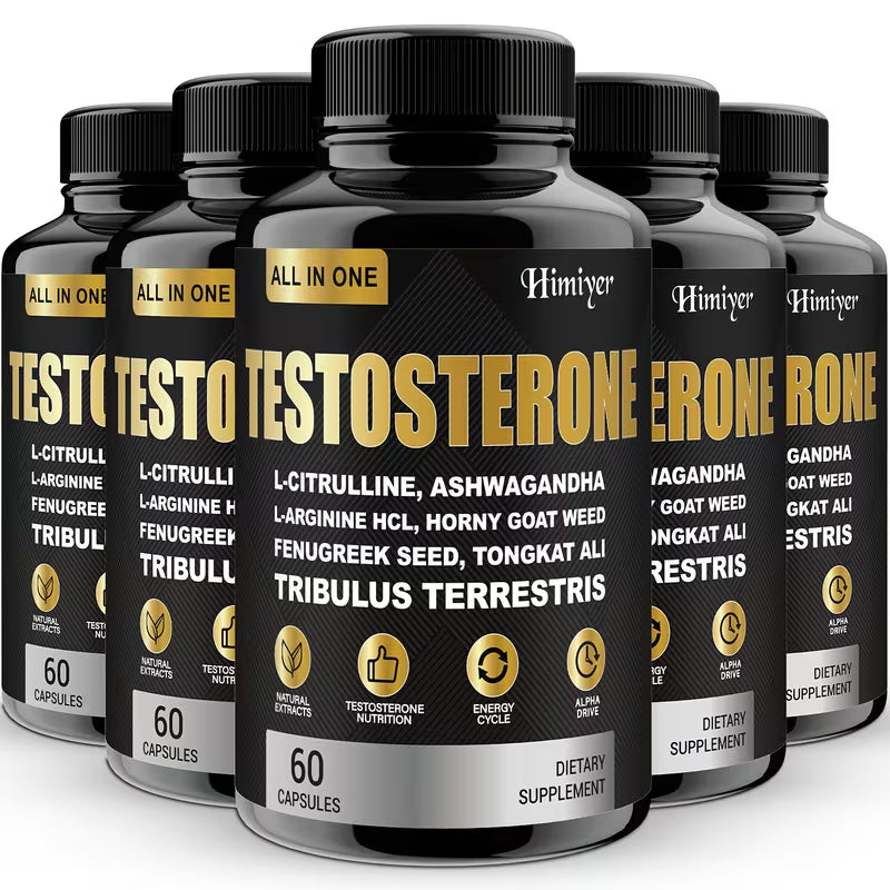 Men's Testosterone Support Supplement – 5 Pack