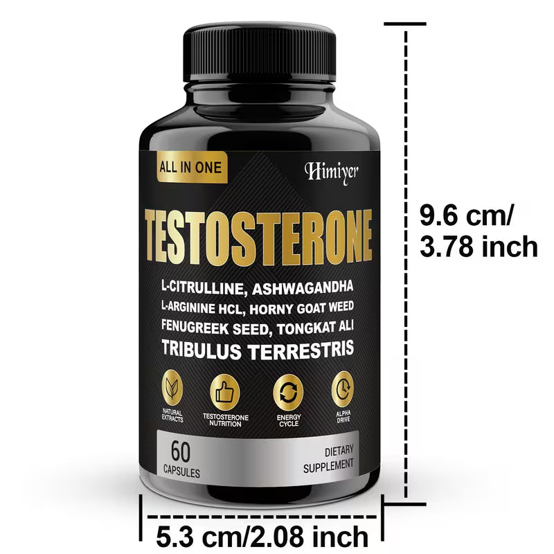 Men's Testosterone Support Supplement – 5 Pack