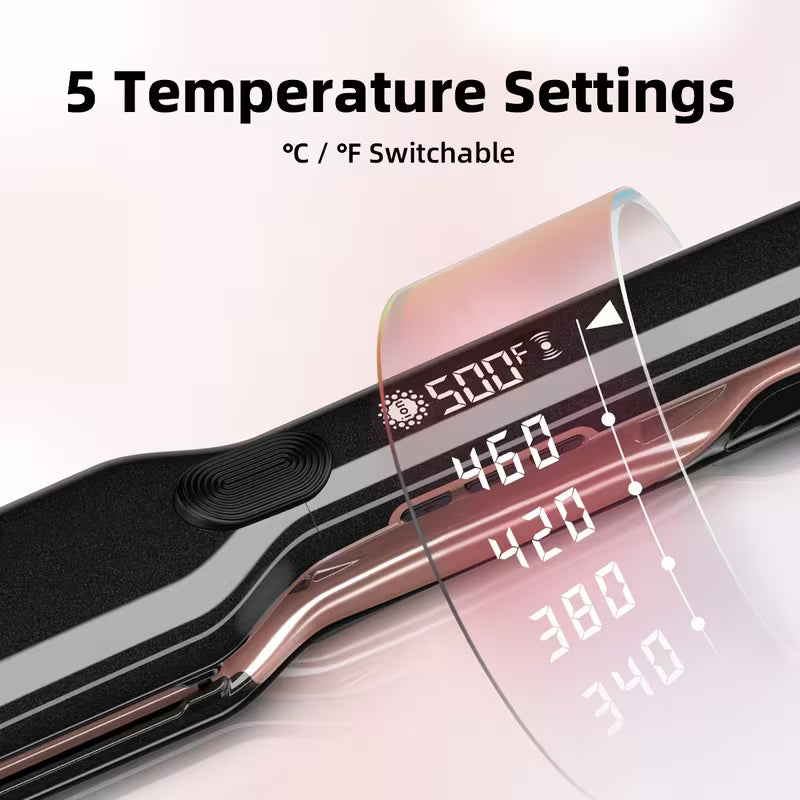 Professional 2-Inch Hair Straightener Flat Iron