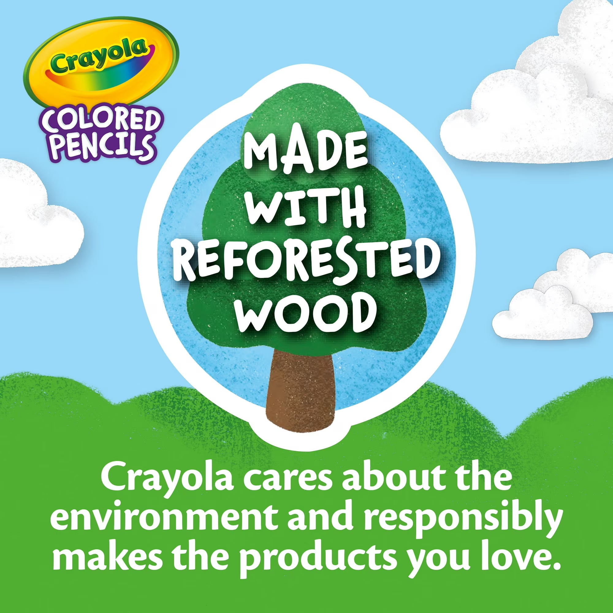 Crayola 12ct Colored Pencils, Assorted Colors, Pre-sharpened, (Case Contains 48 Packs), Bulk School Supplies