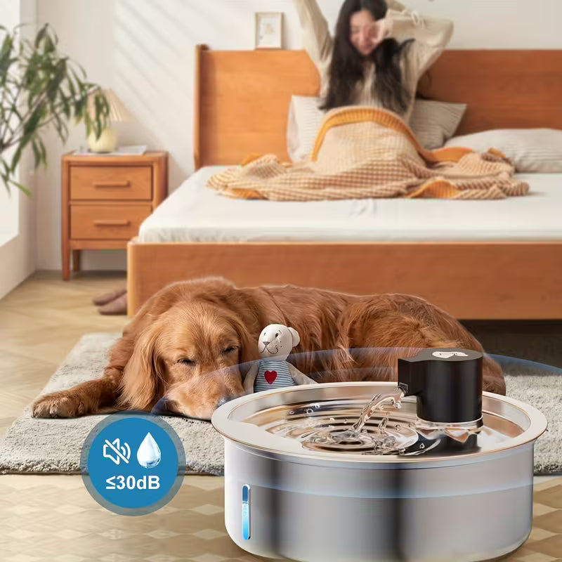 8L Automatic Pet Water Fountain for Cats & Dogs